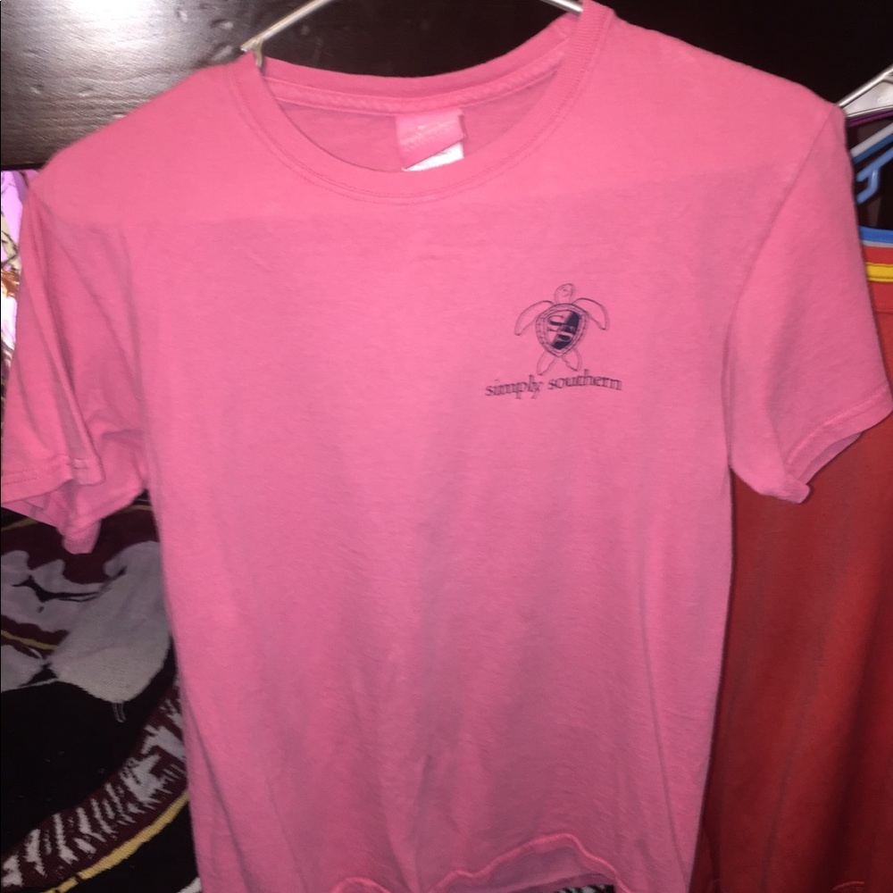 Pink simply southern shirt